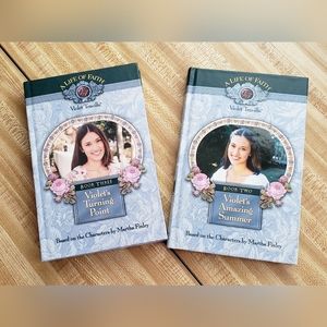 Christian themed books for young girls 2 books in lot